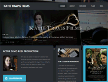 Tablet Screenshot of katietravisfilms.com